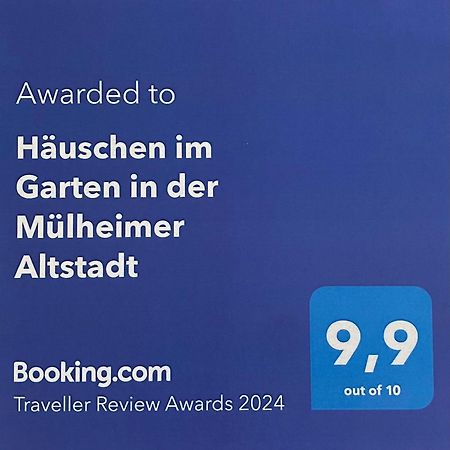 Haeuschen Im Garten In Der Muelheimer Altstadt Мильгейм-на-Руре Экстерьер фото
