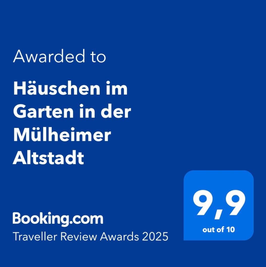 Haeuschen Im Garten In Der Muelheimer Altstadt Мильгейм-на-Руре Экстерьер фото